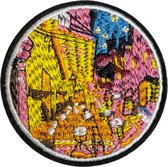 Van Gogh Café Terras Bij Nacht Place du Forum Strijk Embleem Patch 6.9 cm / 6.9 cm / Multicolor