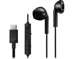 JVC HA-FR17UC - In-Ear USB-C Stereo Headset + Remote - Zwart