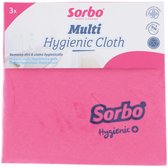 Sorbo Hygienic+ Lingettes ménagères lot de 3 pièces