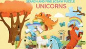 Search and Find Jigsaw Puzzle- Unicorns: Search and Find Jigsaw Puzzle