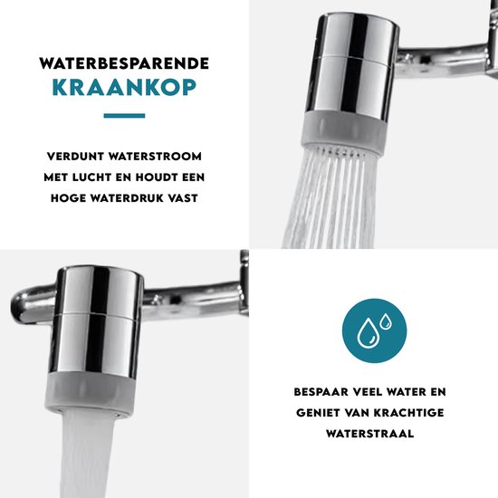 Kraan opzetstuk draaibare verlenging kraan verlengkraan draaibare straalregelaar 1440° kraanverlenging met 2 wateruitlaatmodi kraanopzetstuk voor badkamer, keuken Kraan opzetstuk draaibare verlenging kraan verlengkraan draaibare straalregelaar 1440° kraanverlenging met 2 wateruitlaatmodi kraanopzetstuk voor badkamer, keuken