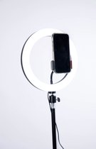 GlowRing Klein - 10 inch Ringlamp met Verstelbaar Statief Ringlight