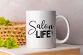 Mug Salon Life - HairCare - Cadeau - Gift - HairStyling - HairSalon - HairInspiration - HairGoals - Soins capillaires - Coiffure - Hairdresser - HairInspiration