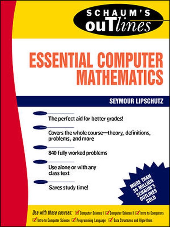 Schaums Ess Comp Mathematics - cover