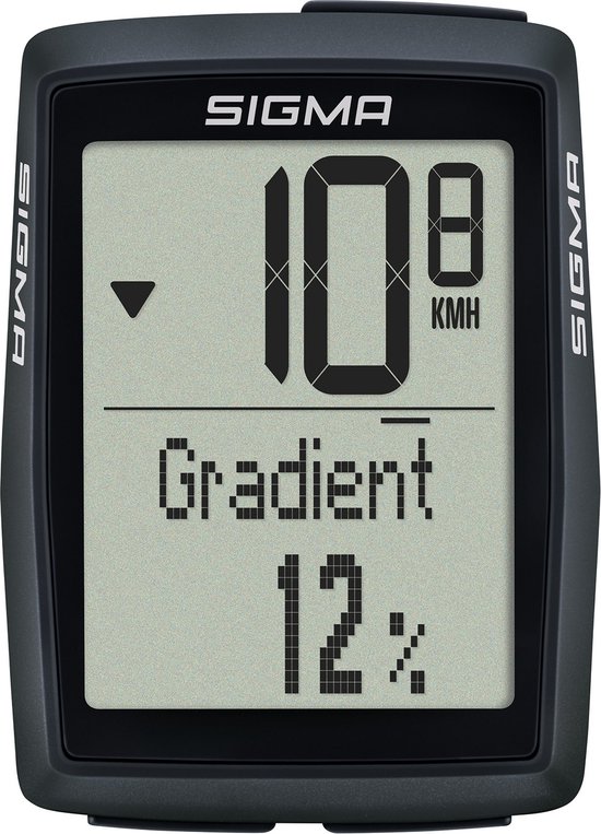 Sigma BC 14.0 WL STS CAD Fietscomputer – 14 functies – Draadloos incl. trapfrequentiesensor