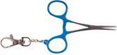 Mini Kocher met Sleutelhanger Blauw | 9 cm | Roestvrij Staal | verpleegkundige accessoires