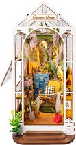 Robotime Rolife Book Nook Holiday Garden House - TGB06 - DIY Miniatuurhuis - Knutselen