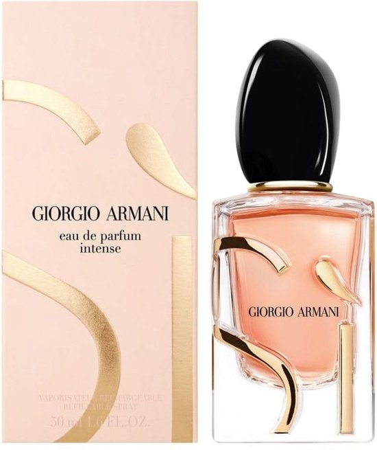 Armani - Si Eau de Parfum Intense hervulbare spray 50 ml | bol