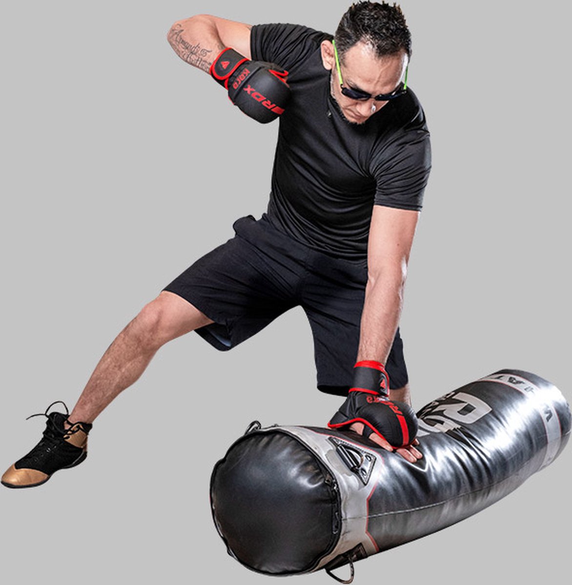 RDX Sports F6 Kara - MMA Bokshandschoenen - Training - Boksen - Kunstleer - Goud - S/M — cadeau in Sport & Outdoor - foto 6