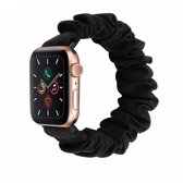 Bracelet Smartwatch en plastique - Convient au bracelet Apple Watch Scrunchie - noir - Taille: 38 - 40 - 41mm - Strap-it Watchband / Wristband / Bracelet