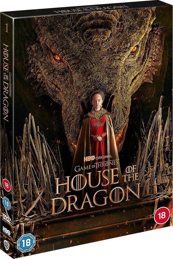 House of the Dragon Seizoen 1 - DVD - Import met NL OT