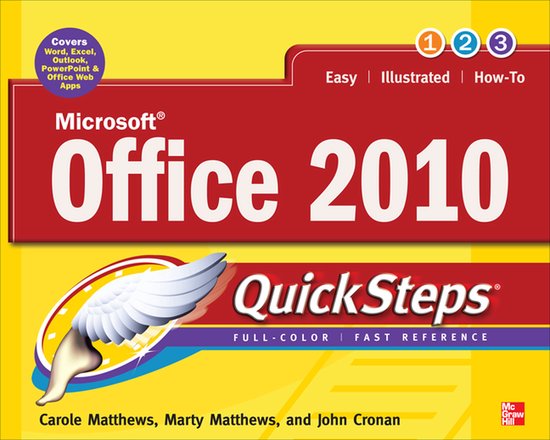 Microsoft Office 2010 Quicksteps - cover