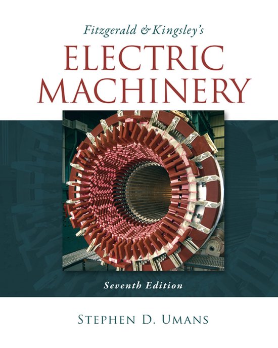 Fitzgerald & Kingsley's Electric Machinery, septième édition. L'intérieur d'une machine électrique avec des bobines en cuivre.