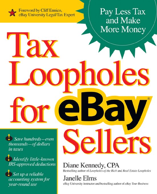 Tax Loopholes for Ebay Sellers - cover