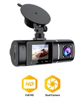 Teceye – Dashcam voor auto – Auto Camera – Dual Lens – Full HD – Night Vision – 1080 P – 1,5 Inch Scherm