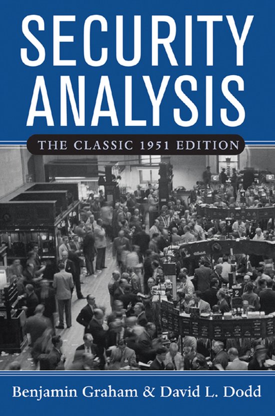 Security Analysis Classic 1951 Edition - cover