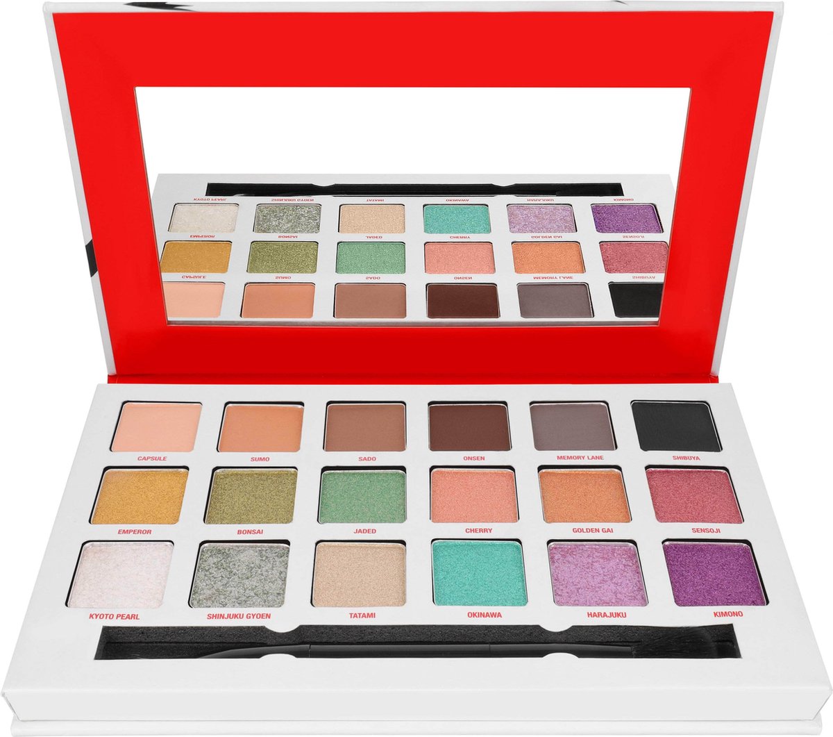 Goedkoopste W7 Pressed Pigment Oogschaduw Palette - Tokyo