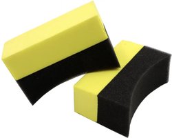 Omslag van IXEN 2-Pack Auto Wielreinigingsspons - Autoband spons