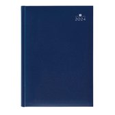 Castelli H76 agenda 2024 - A5 - week - staand - Omslag Balacron - 14.5 x 20.5 cm - blauw