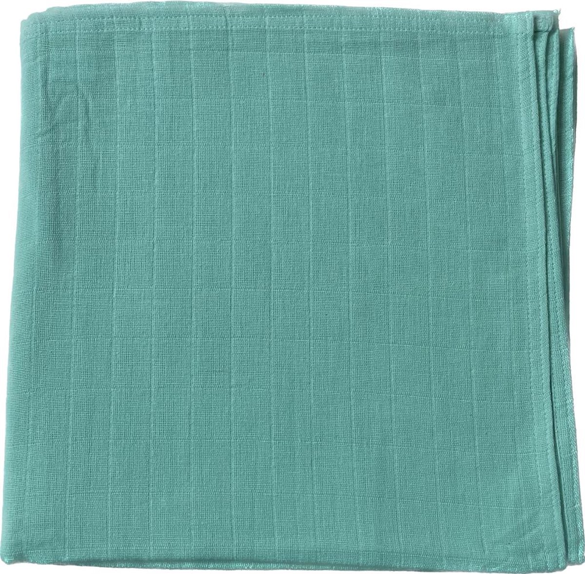 Goedkoopste Hydrofiele doek 120x120cm-Bakerdoek -wikkeldoek effen-lichtgroen
