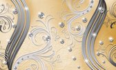 Fotobehang - Vlies Behang - Diamanten en Edelstenen Luxe - 312 x 219 cm