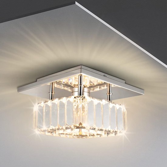 Luxueuze Kristallen Kroonluchter - Dimbaar - LED Plafondlamp - Moderne Lamp - Woondecoratie - Plafoniere