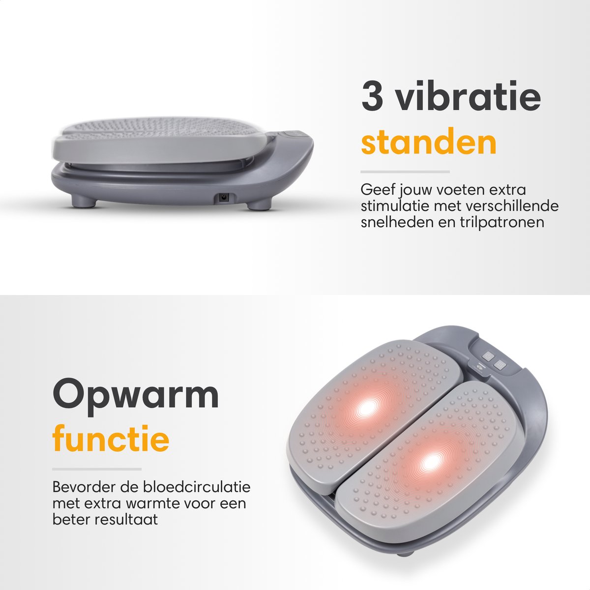 Lifeproducts Voetmassage Apparaat - Massage Apparaat met Trilfunctie - Trilplaat - Bloedcirculatie Massageapparaat - Voetmassageapparaat - Massageapparaten met Verwarming thumbnail 4