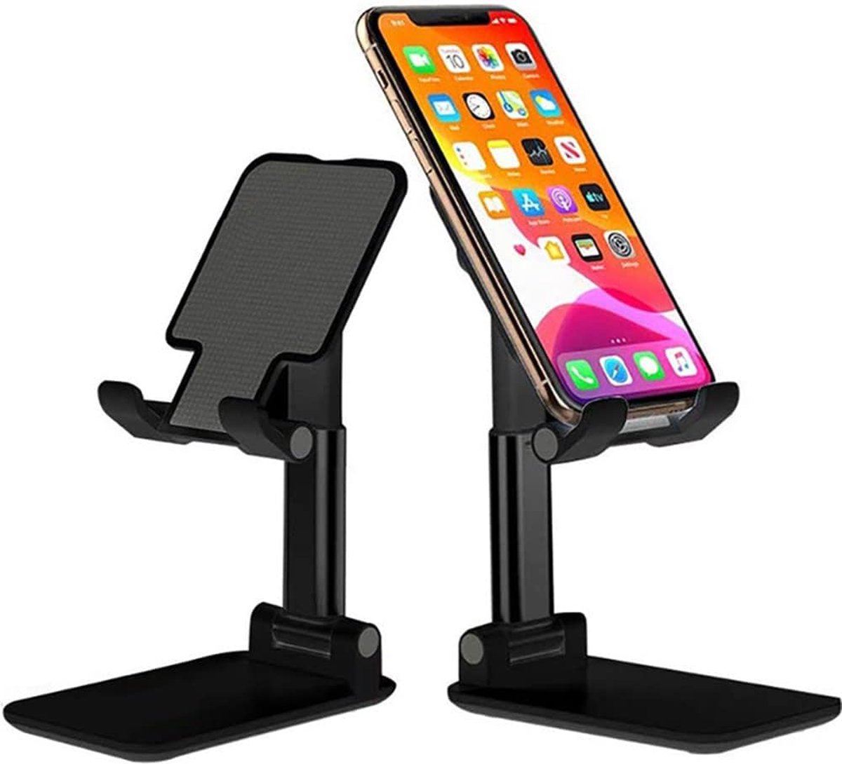 Bureau Mobiele Telefoon Houder Stand,Verstelbare Desktop Tablet Houder,Bureau Beugel Smartphone Stand voor Smartphone