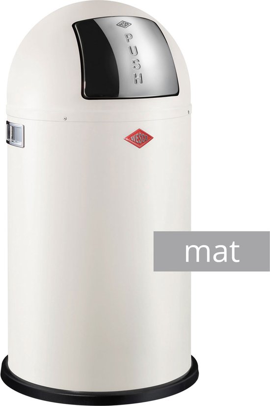 Wesco Pushboy Prullenbak 50 Liter Mat Zand