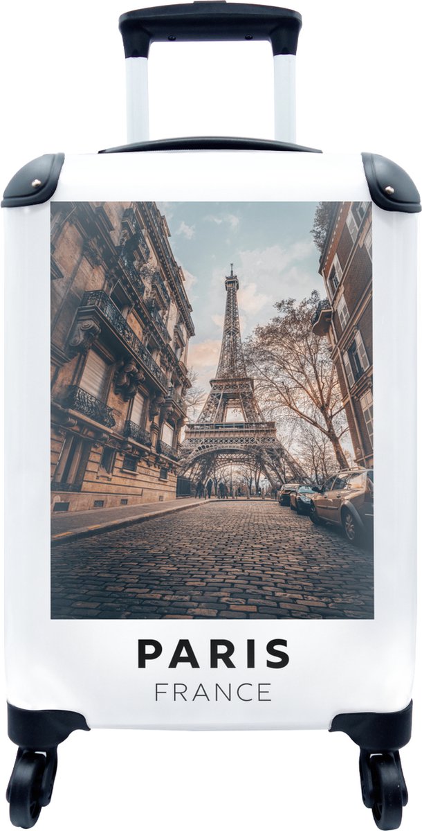 NoBoringSuitcases - Valise - France - Paris - Tour Eiffel | bol.