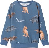 Name it sweater jongens - blauw - NMModino - maat 122/128