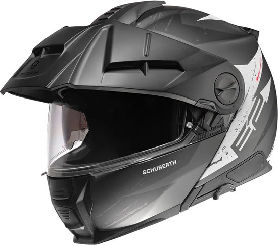 Schuberth E2 Explorer Grey Modular Helmet 3XL - Maat 3XL - Helm