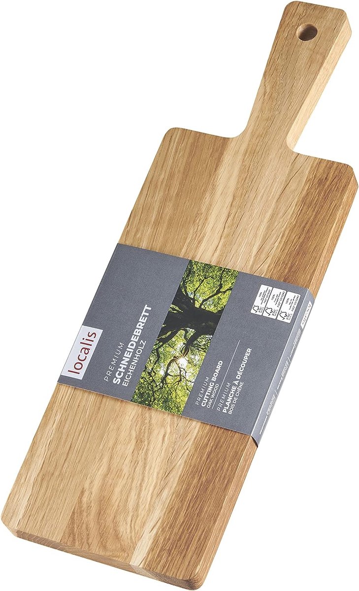 Planche Cuisine Naturelle Oliver's Kitchen Planche à Découper Bambou Oliver's Kitchen 45x30cm - Réversible Avec Rainure égouttage Planche Bambou 45x30cm