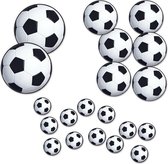 Decoraties voetballen 40 stuks - Voetbal decoraties - Voetbal versiering - Themafeestversiering - Kinderverjaardag - Themafeestversiering