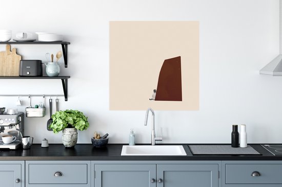 Affiche Vintage - Pastel - Garçon - 75x75 cm