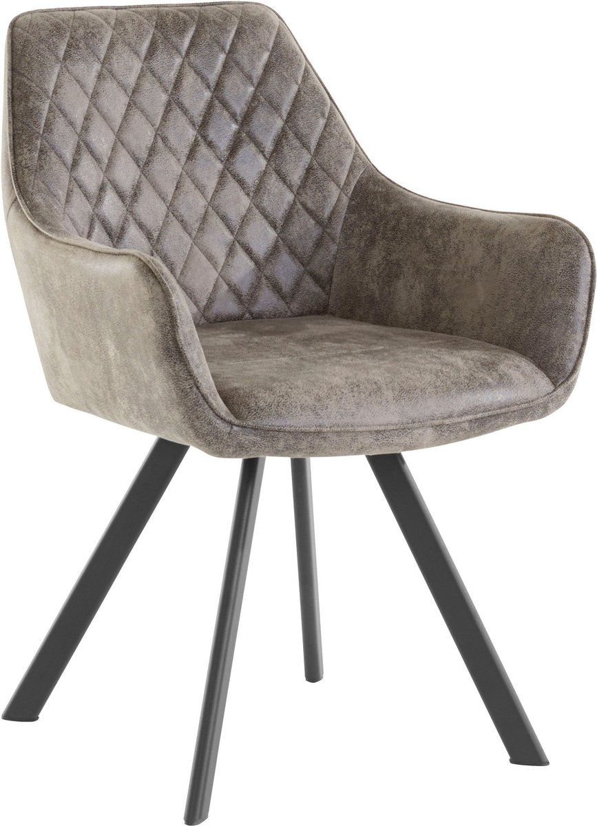 Notio Living Olga-Fauteuil 1 Pak Grijs