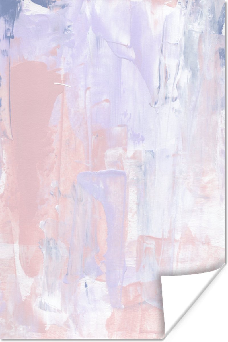 Poster Verf - Pastel - Design - 20x30 cm