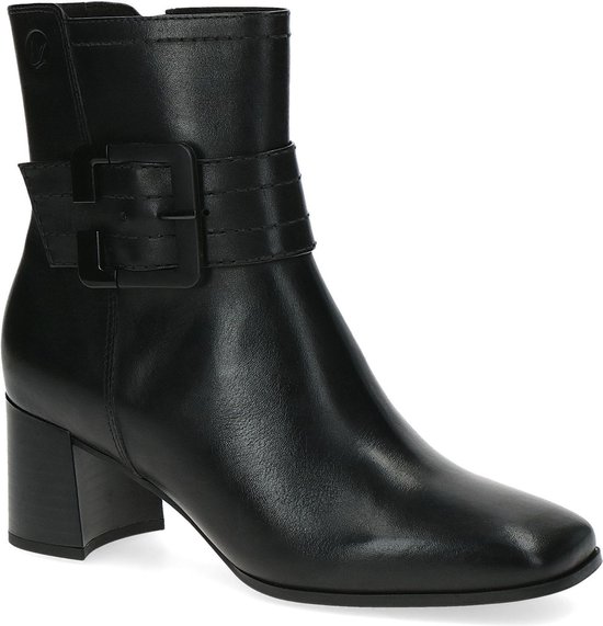 CAPRICE Dames enkellaarzen 9-25315-41 G-breedte, Black Nappa, 42 EU