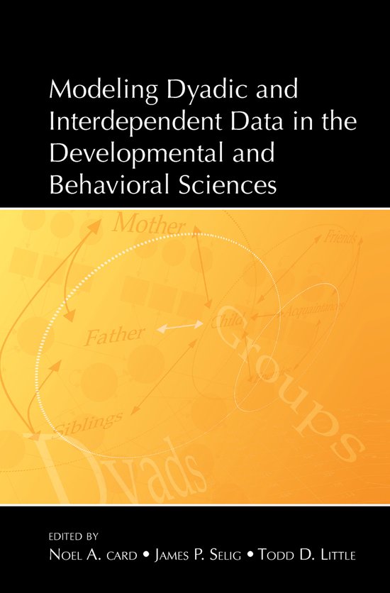 Modeling Dyadic And Interdependent Data In The Developmental ... - cover
