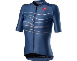 Castelli Fietsshirt korte mouwen Dames Blauw  - AERO PRO W JERSEY AGATE BLUE -   L