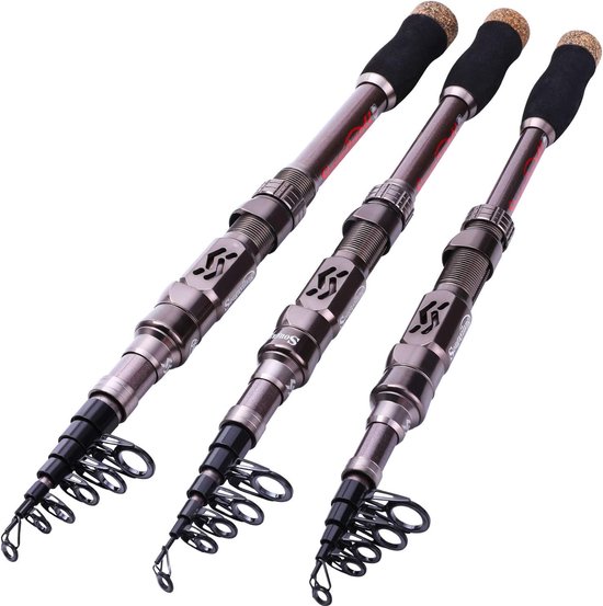 MAXIMUMCATCH Performance Nymf vlieghengel 10 koolstofvezel, AAA kurk handvat met Cordura Tape 4 delen vliegvissen hengel in 2/3/4 wt 25 m (performance nymf hengel, reizen 3 wt 10 voet 6 delen