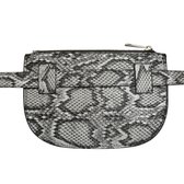 Heuptas Dames - Snake Print - Dames Heuptas Grijs - 20 x 13,5 CM - Losse Riem