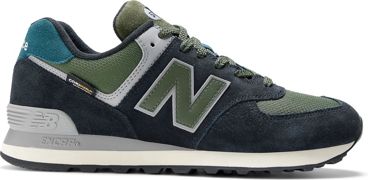 New Balance U574 Unisex Sneakers BLACK Maat 38.5 bol