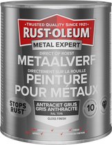 Rust-Oleum Métal Expert Peinture directe sur métal rouillé 750 ml - RAL 7016