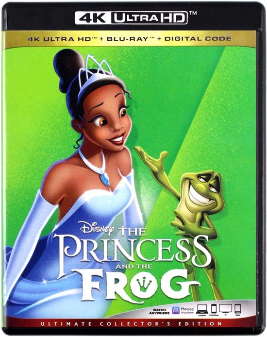 The Princess and the Frog [Blu-Ray 4K]+[Blu-Ray]