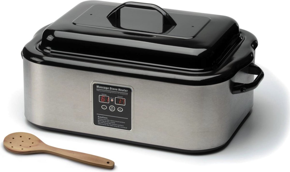 Professional Hotstone Heater met display - 17 Liter