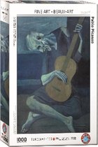 Eurografiek De oude gitarist - Pablo Picasso (1000)