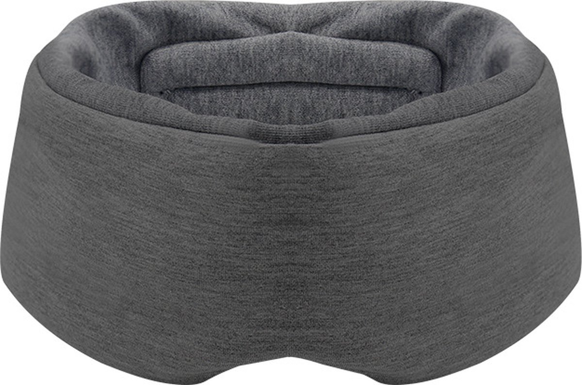 Bol.com Luxe Slaapmasker - Vrouwen - Kinderen - Mannen - 100% Verduisterend - Donkergrijs aanbieding