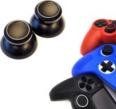Gadgetpoint | Gaming Thumbgrips | Performance Antislip Thumbsticks | Joystick Cap Thumb Grips | Accessoires geschikt voor Playstation PS4 PS5 & Xbox & Nintendo Pro Controller | Glimmend - Zwart | Vaderdag Cadeau