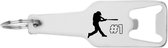 Akyol - basebal flesopener - Sport - familie vrienden - cadeau - 105 x 25mm